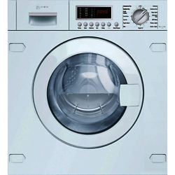 Neff V6540X1GB Integrated Washer Dryer, 7kg Wash/4kg Dry Load, B Energy Rating, 1400rpm Spin